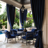 Doux Velvet Elegance Outdoor Curtains