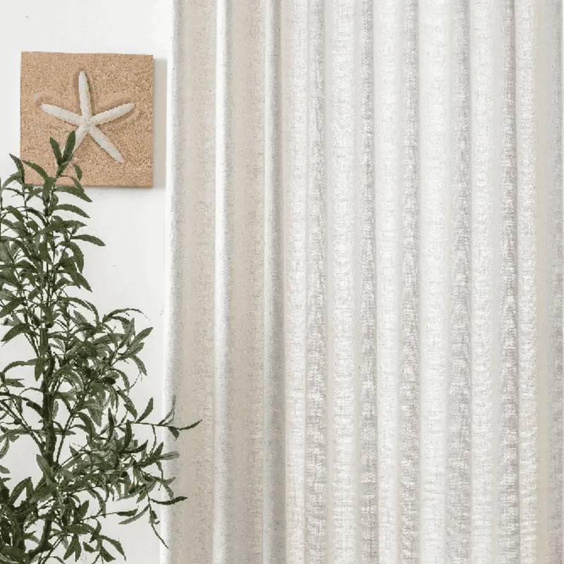 Elara Soft-Touch Linen Blend Curtain