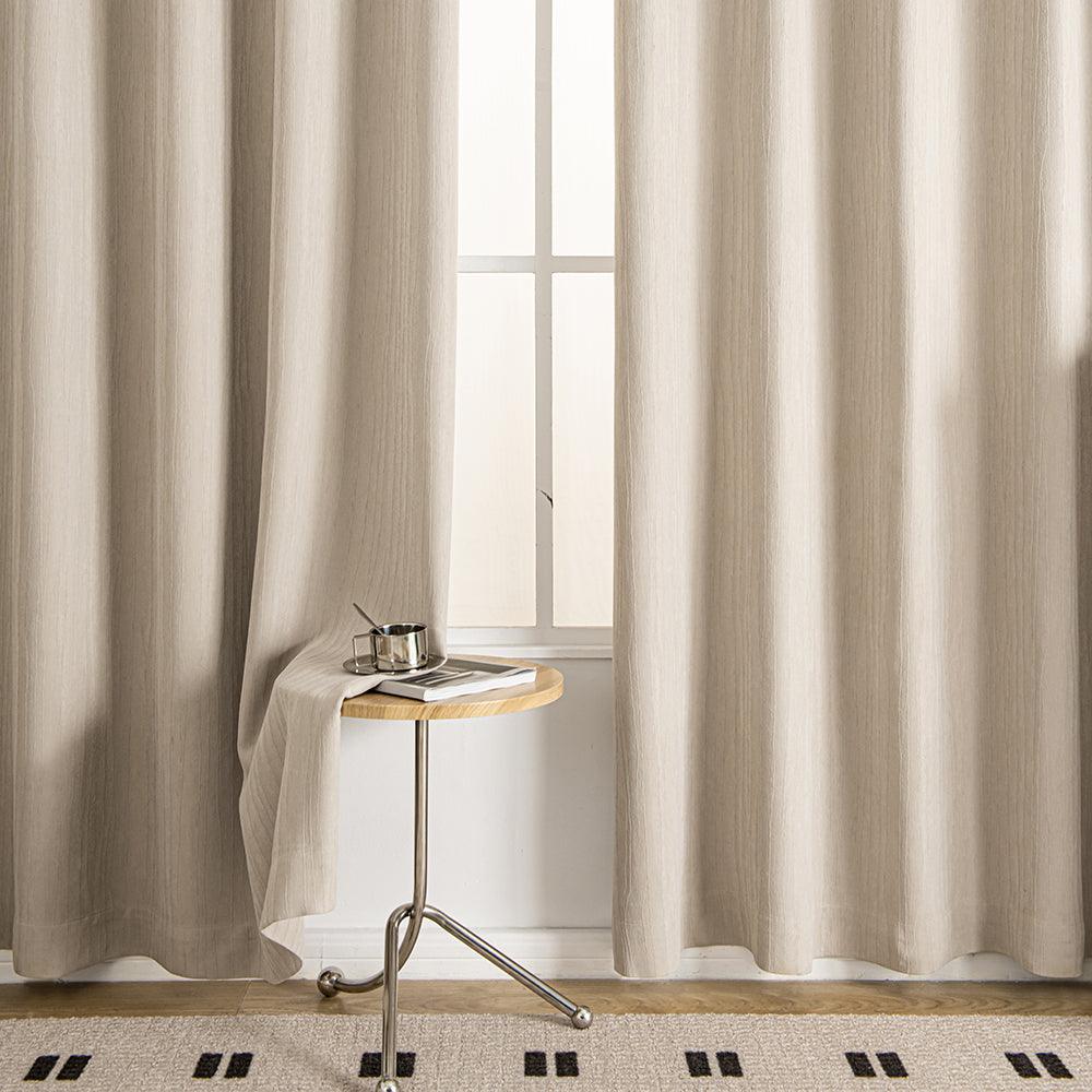 Mivle Stripe Charm Chenille Modern Custom Curtains