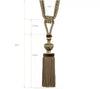 Exquisite Tassel curtain tieback ixacurtains