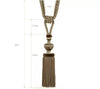 Exquisite Tassel curtain tieback ixacurtains