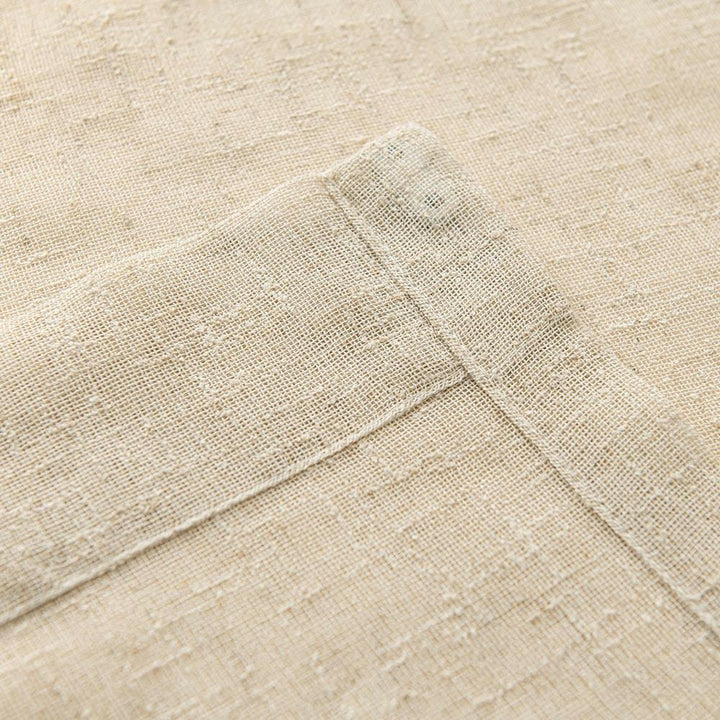 Linen Color Linex-Lin Natural Weave Linen Sheer Custom Curtains