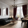 Red Velvet Drapes | Aushme Pinch Pleat Luxury Velvet Custom Curtains Aushme