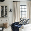 Aura Heavyweight Fantasy Cotton Pleated Custom Curtains Aura