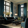 Lumora Crystal Pinch Pleat Velvet Custom Curtains Lumora