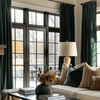 Doux Velvet Elegance Room Darkening Custom Curtains