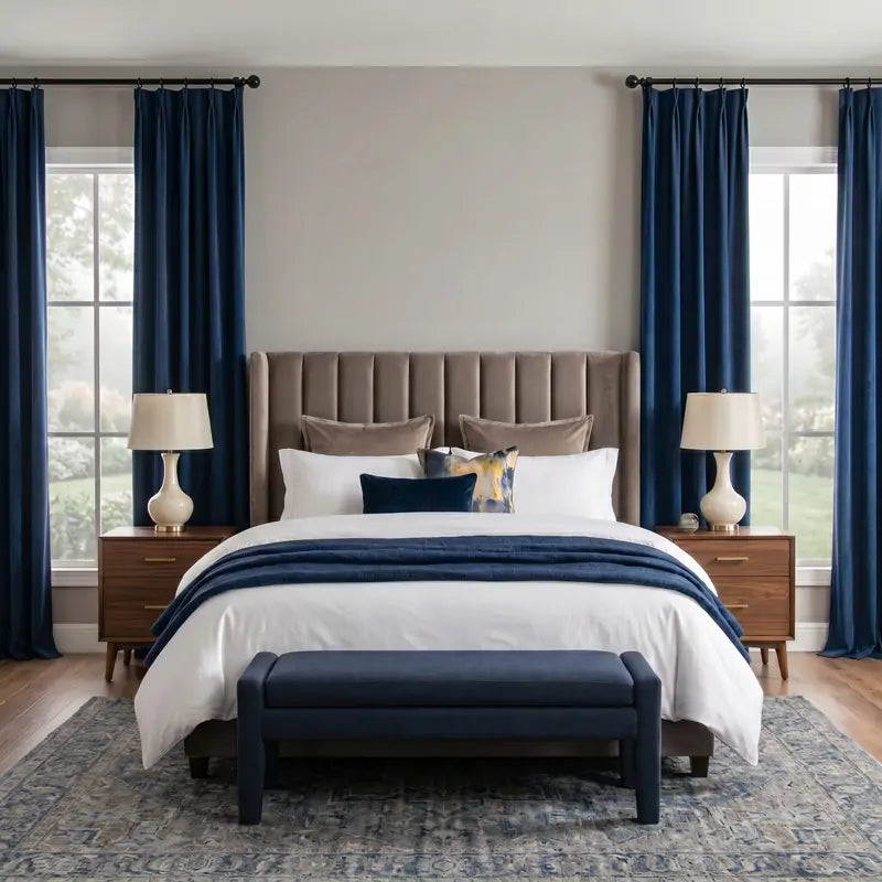 Blackout curtains