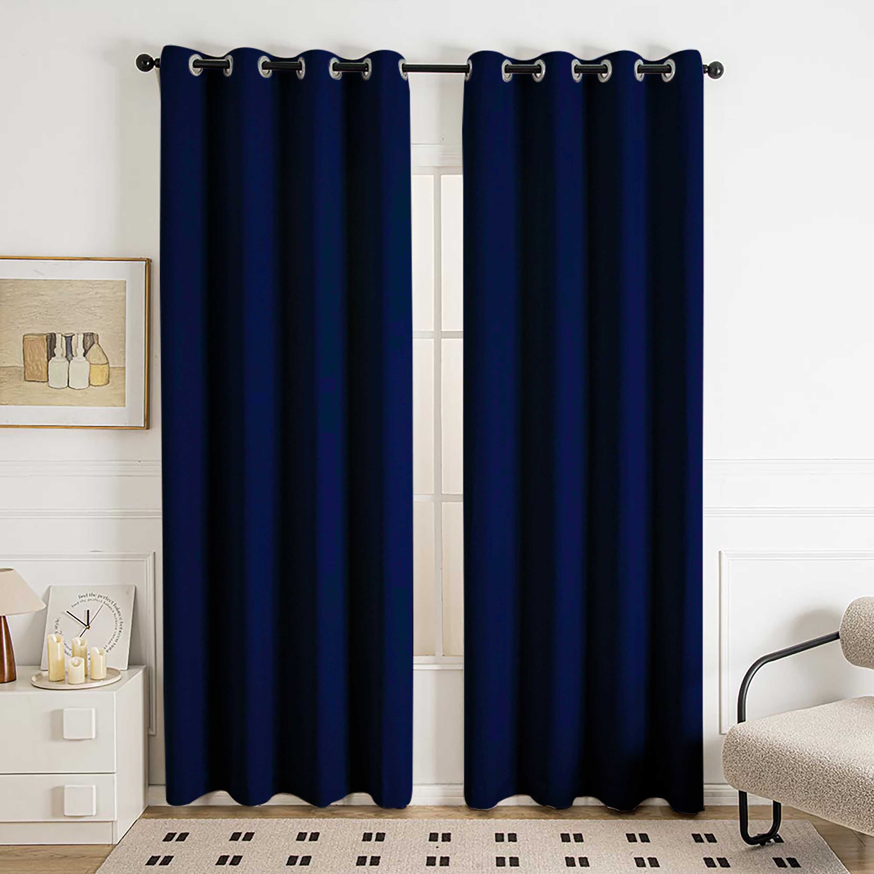 Lylac Cashmere Chenille Custom Curtains Pleated