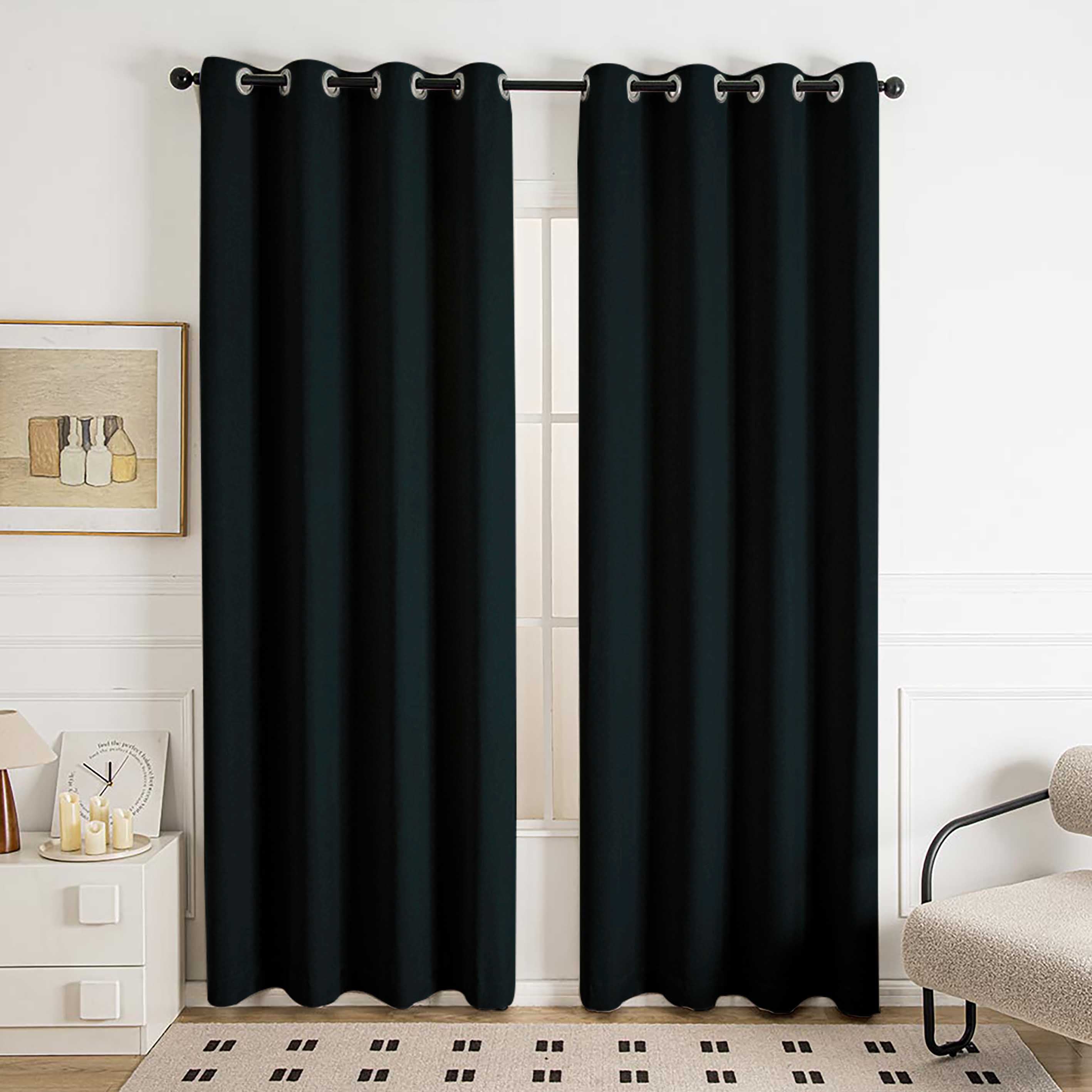 Lylac Cashmere Chenille Custom Curtains Pleated