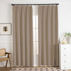 Mivle Stripe Charm Chenille Modern Pleat Custom Curtains