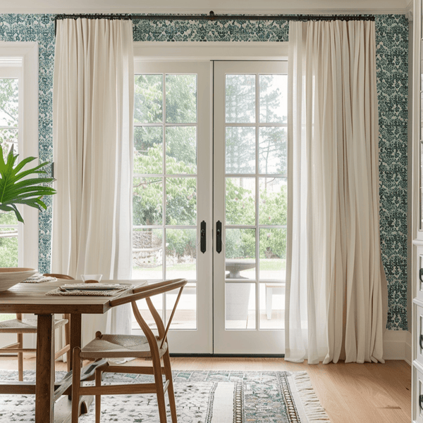 Nyla Breathable Blended Cotton Custom Curtains