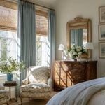 Tuscany Woven Faux Linen Pinch Pleat Custom Curtains Tuscany