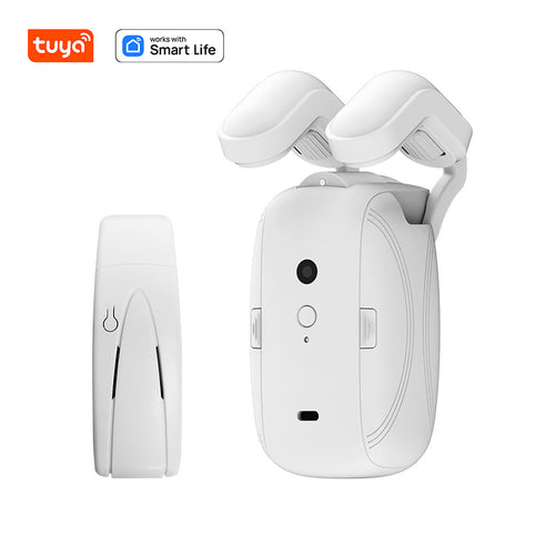 Intelligent automatic curtain opener, remote control version ixacurtains Remote control single opening Roman Rod Wifi
