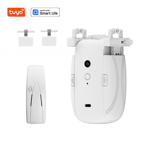 Intelligent automatic curtain opener, remote control version ixacurtains Remote control single open TU Wifi