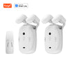 Intelligent automatic curtain opener, remote control version ixacurtains Remote control double opening Roman Rod Wifi